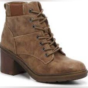 Side Zip Chunky Boots